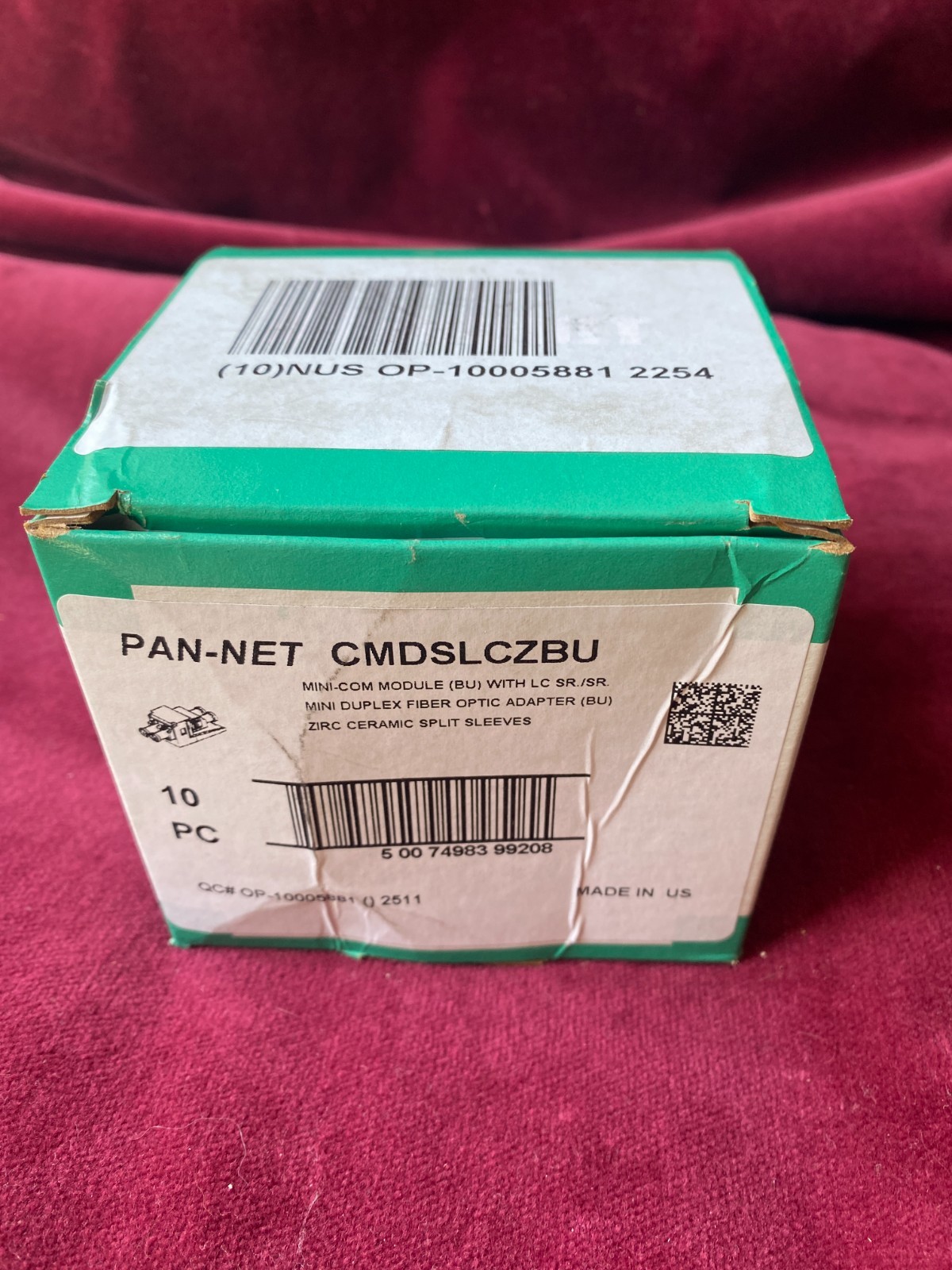 PANDUIT Pan-Net CMDSLCZBU --- Box of 10pcs
