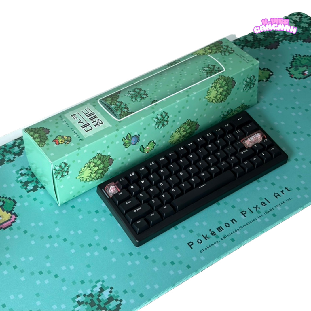 Pokemon x CU Limited Edition Desk Mousepad Pixel Art Korean Exclusive