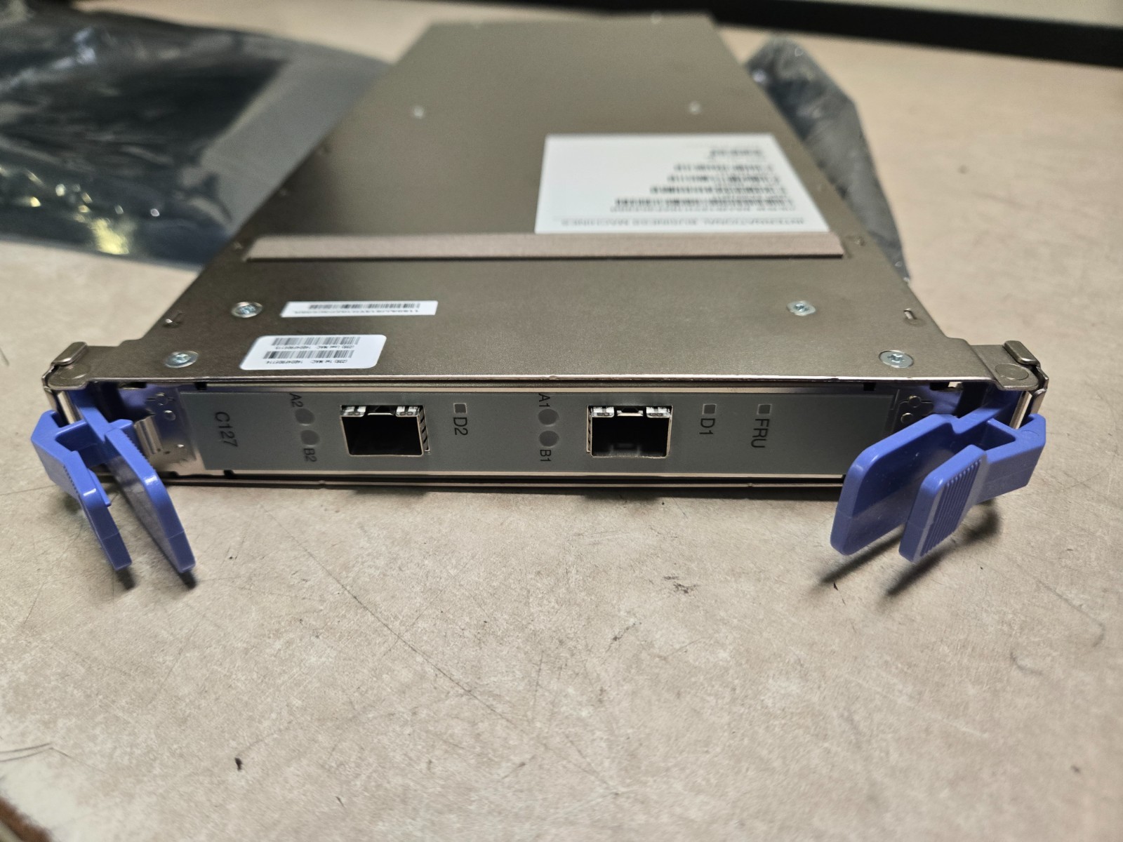 IBM Z-SERIES 2PORT MODULE CCIN C127 PART # 03JJ913 03JJ911 NOB