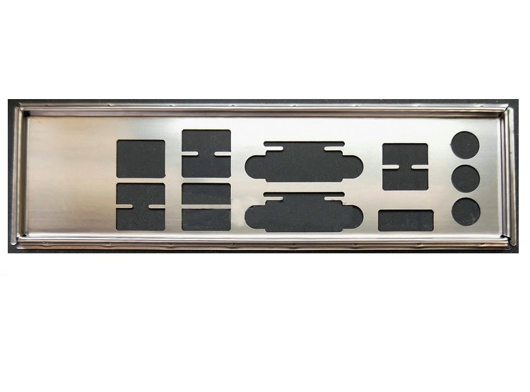 Shield I/O IO For Intel DQ67EP Rear Baffle Backplate Motherboard