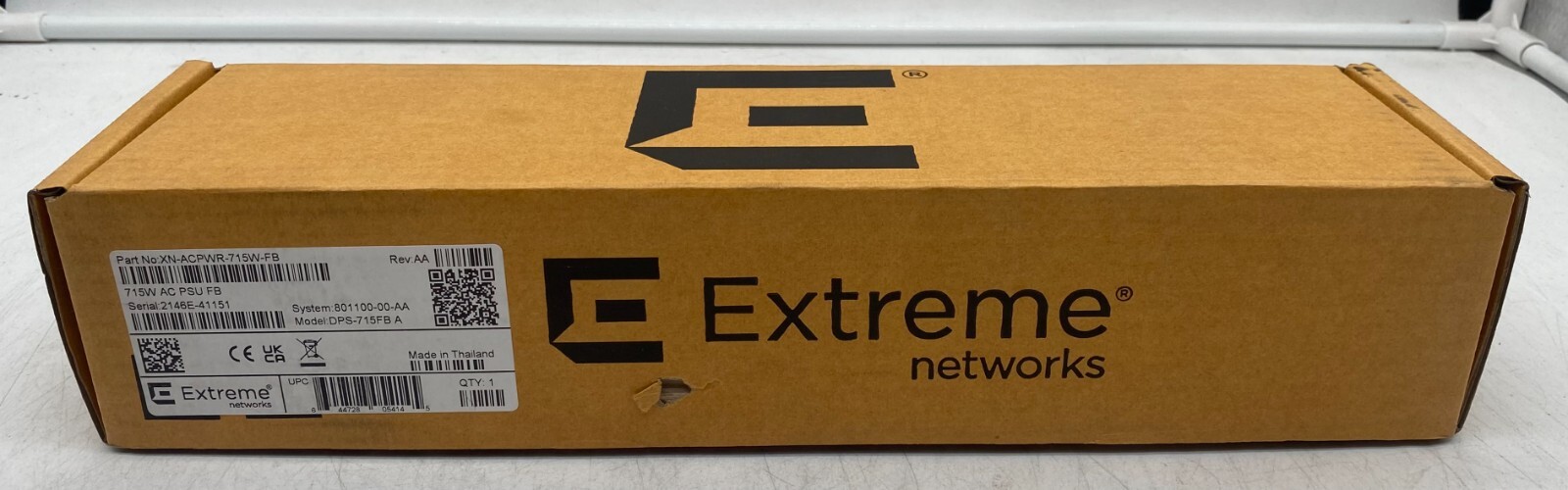 NEW EXTREME NETWORKS XN-ACPWR-715W-FB 715W DPS-715FB POWER SUPPLY MODULE