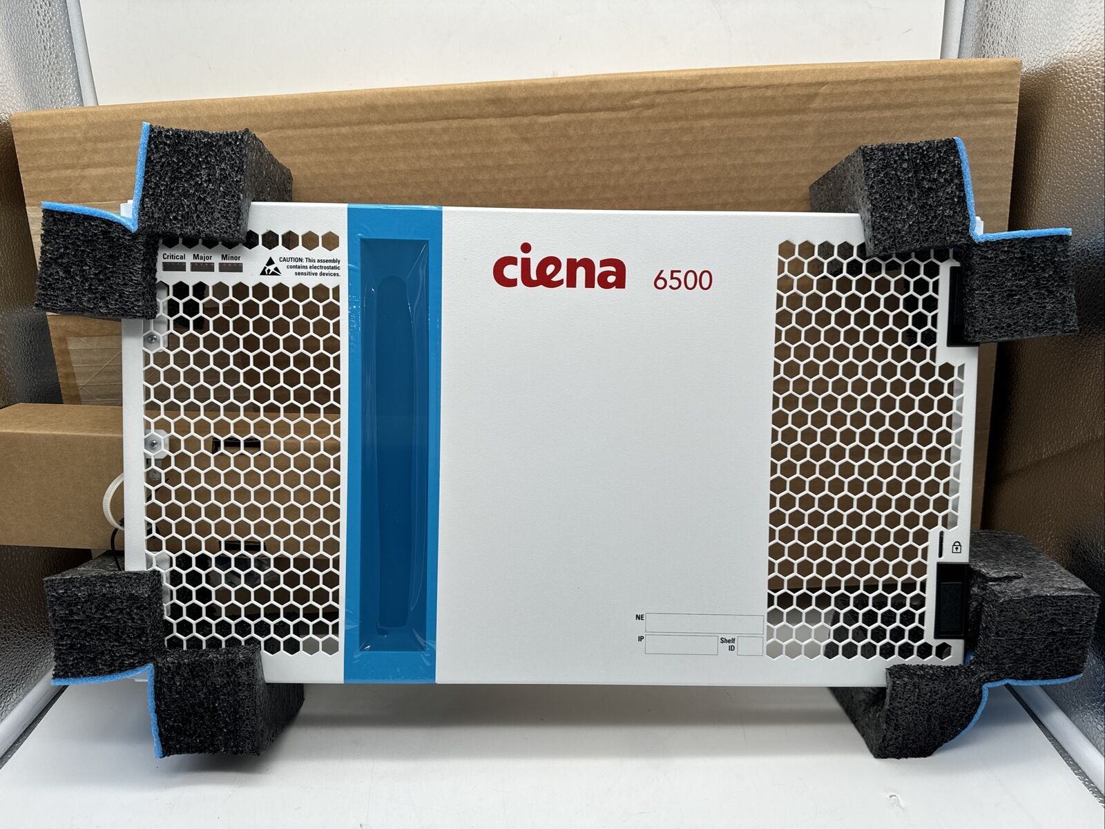 Ciena 6500 Shelf front Cover 7-Slot Shelf NTK509CPE6