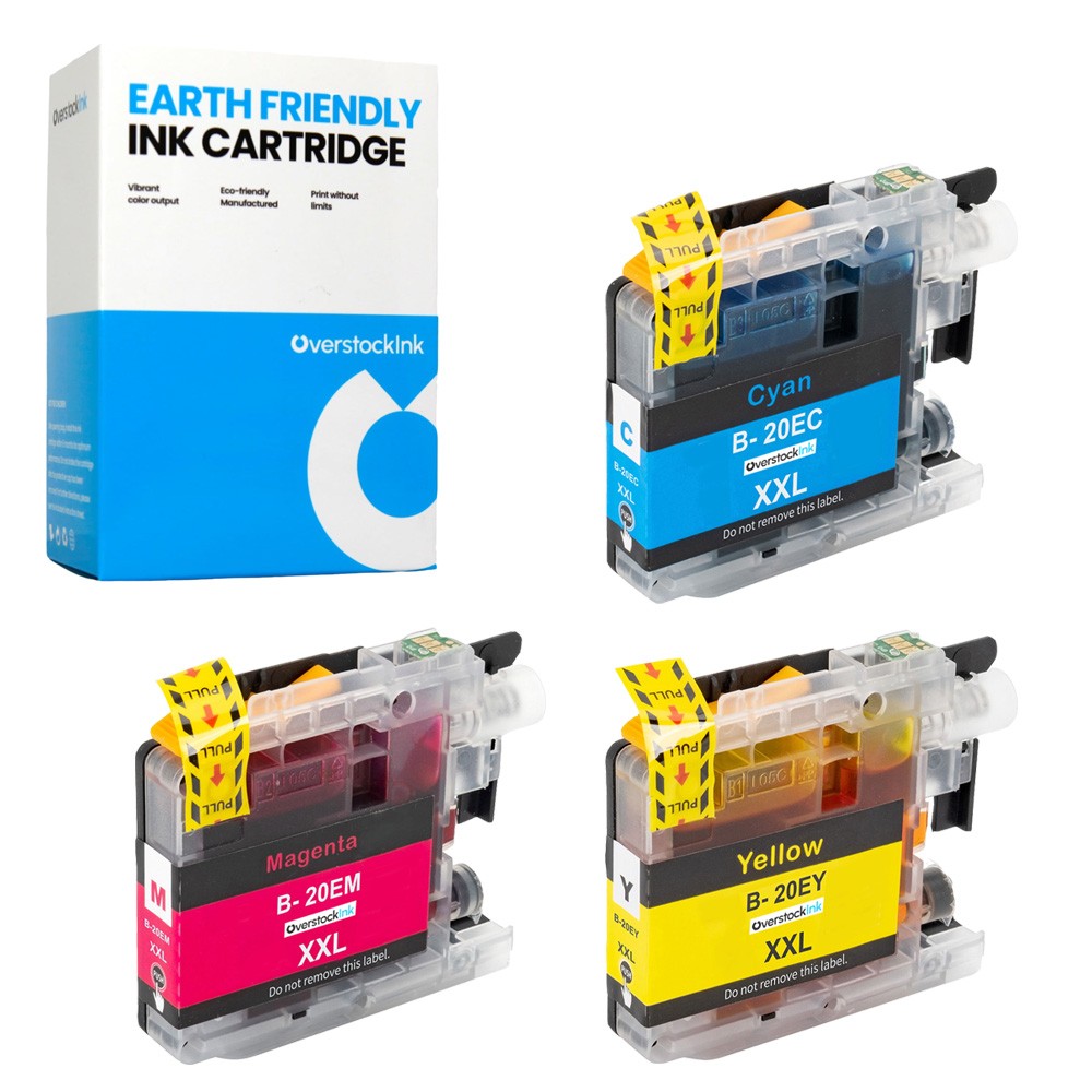 3PK Compatible OSI LC20ECL Ink XXL fits Brother MFCJ5920DW J785DW J775DWL J985DW
