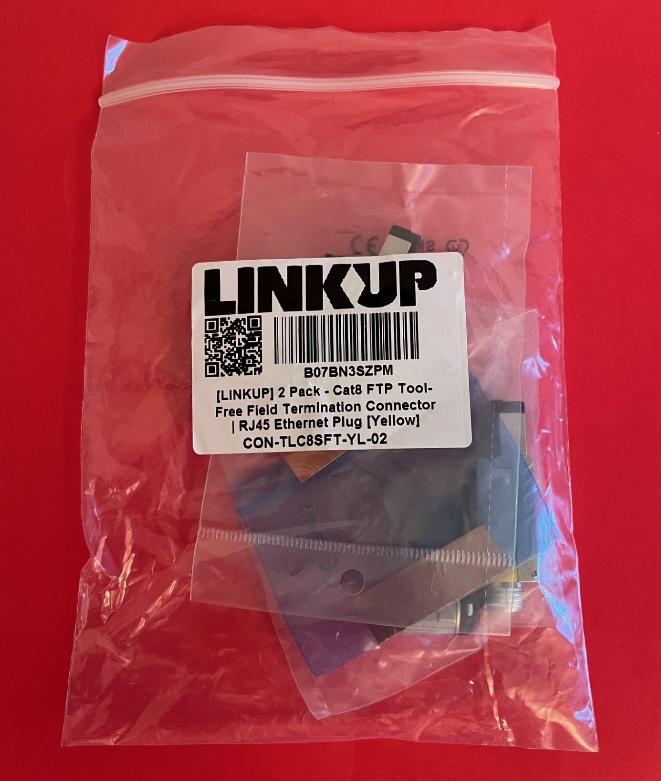 - [GHMT & DSX8000 Certified] Cat8 Ethernet Cable Connector (2-Pack) RJ45 Metal T