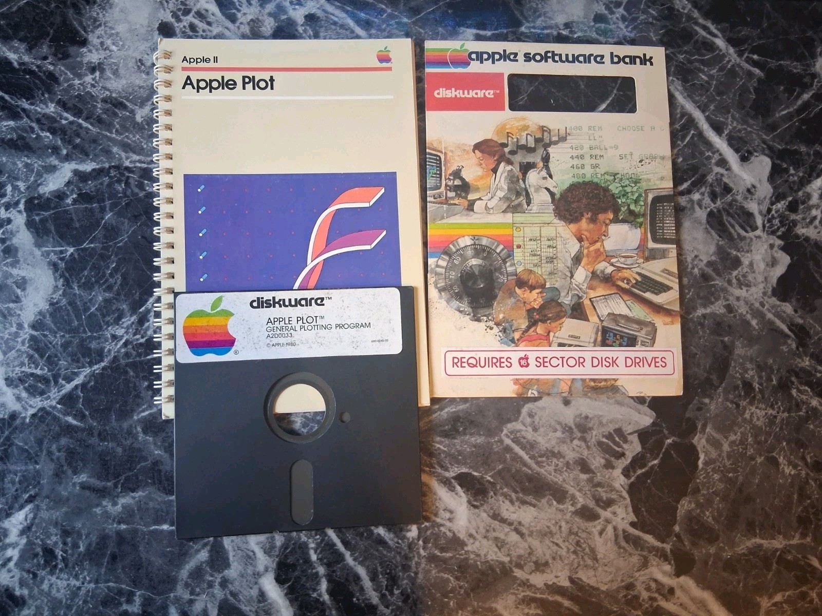 Apple II Apple Plot Software Computer Program 