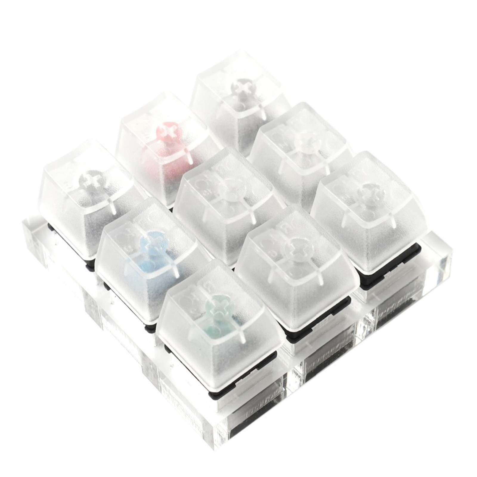 9-Axis MX Switch Tester Mechanical Keyboard Sampler Keycap Switch For Cherry MX