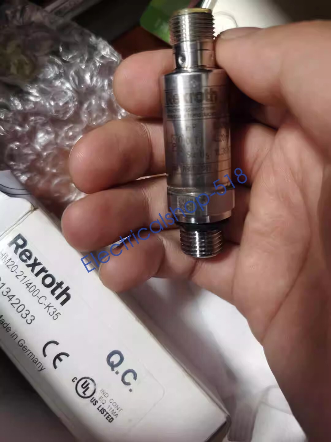 1pcs Rexroth Pressure Sensor R901342033 HM20-21/400-C-K35 DHL/FedEx