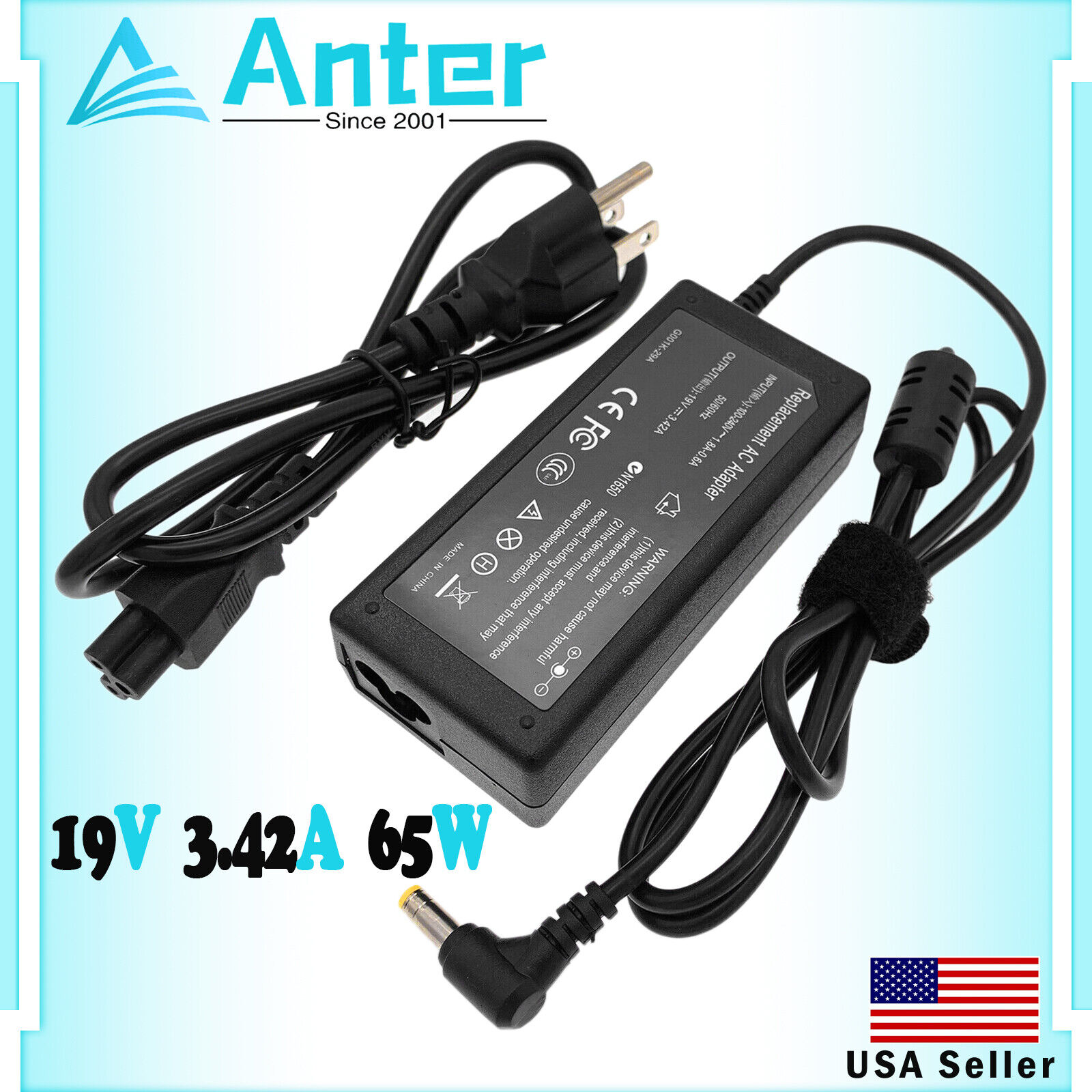 65W Laptop Power Supply Adapter Charger for Asus S400 S400C S400CA S400CA-DH51
