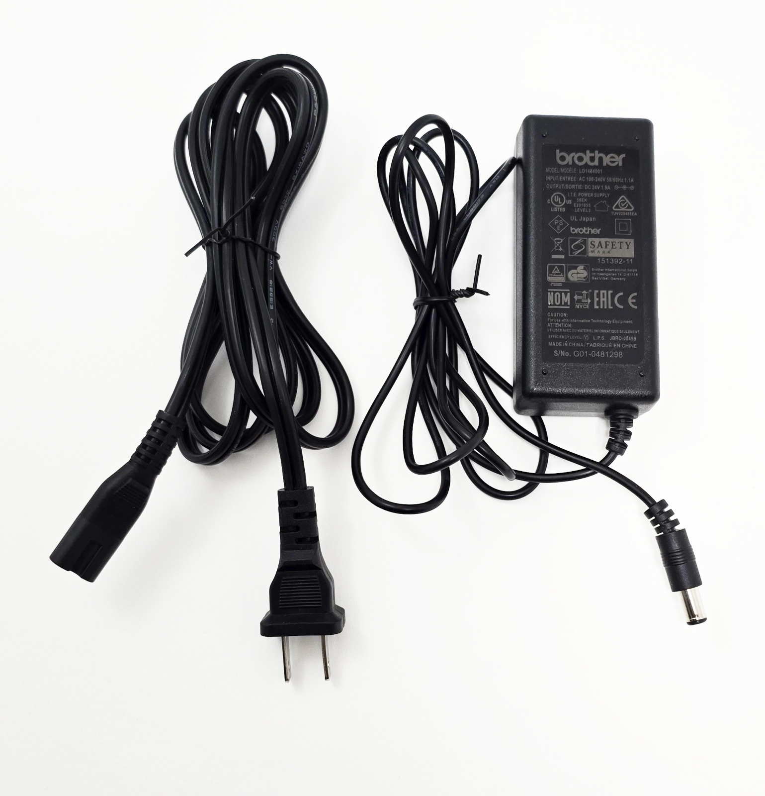 Genuine Brother LD1484001  45w 24v AC Power Adapter For ImageCenter Scanners