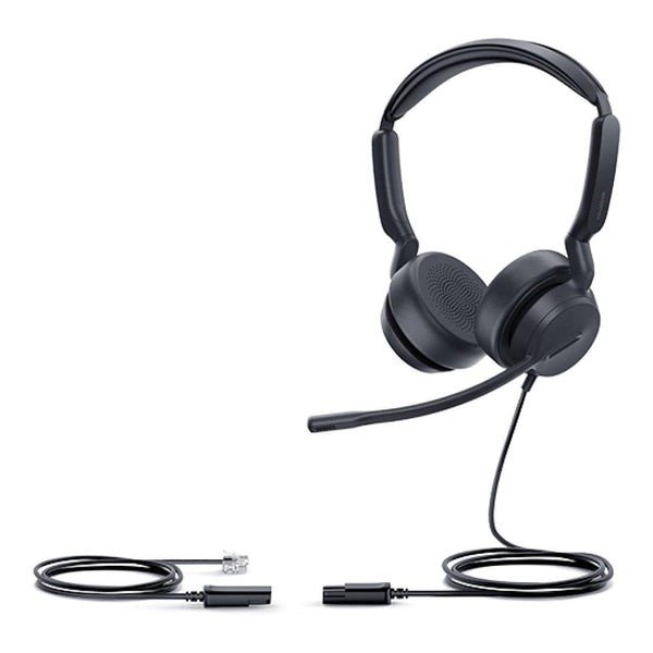Yealink YHS36 E2 Dual Wired Quick Disconnect (QD) Headset