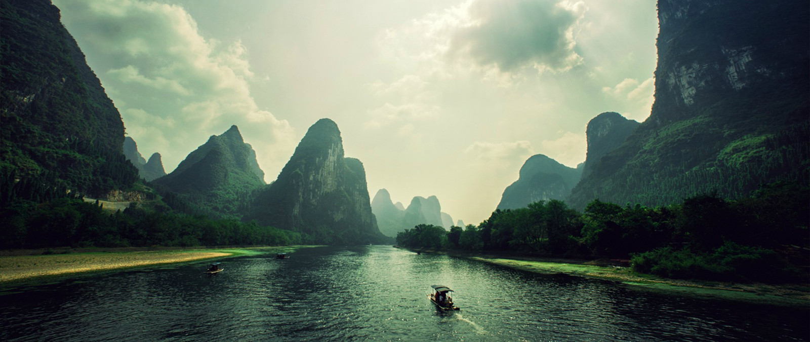 Landscape ultrawide photography nature mountains Custom Gaming Mat Desk