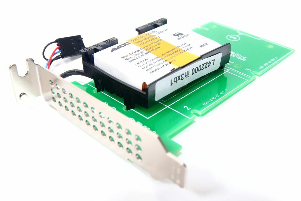 Amcc 3ware 500-3210-02 Bbu Remote Battery Mount P/N 190-3010-00 1800mAh Li-Ion