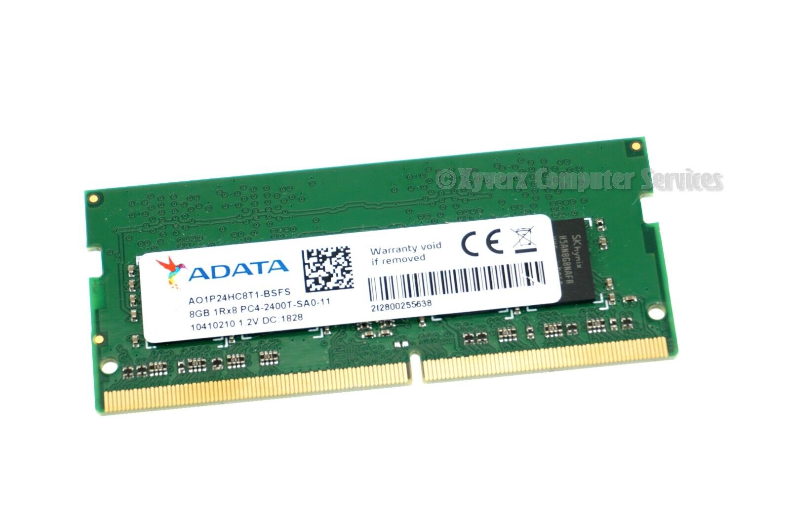 AO1P24HC8T1-BSFS GENUINE ADATA LAPTOP MEMORY 8GB DDR4 PC4-2400T-SA0-11 (CA63)