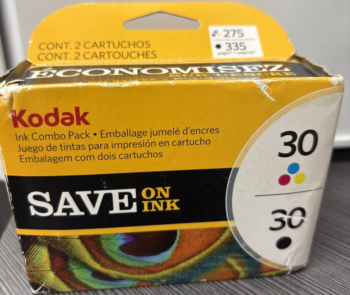 Kodak Genuine 30 Black And Tri-Color Ink Cartridges Sealed