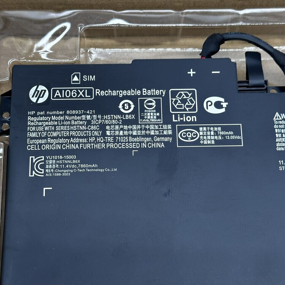 Genuine 96Wh AI06XL Battery for HP ZBook 17 G3 808451-001 HSTNN-LB6X 808397-421