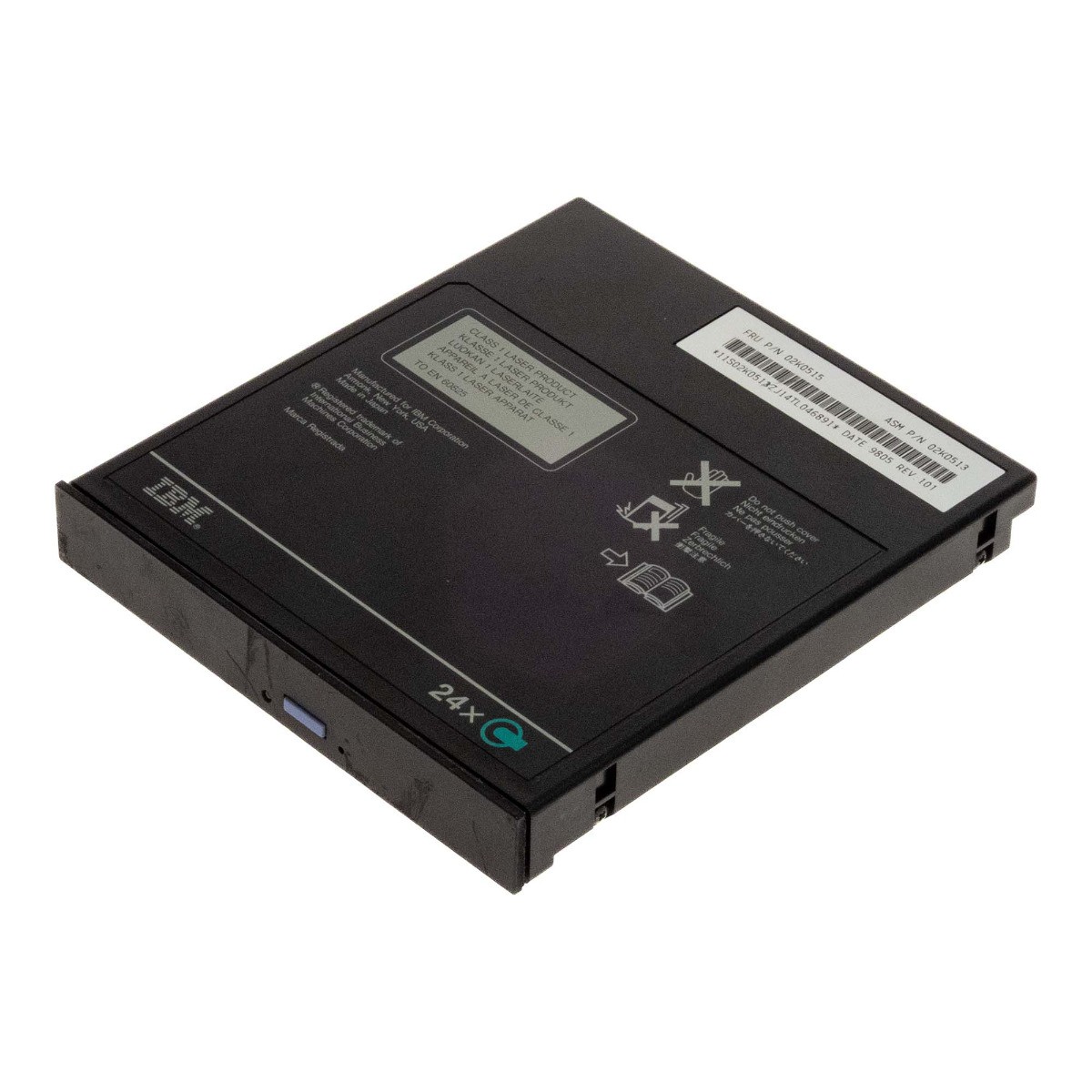 Internal Drive IBM 02K0515 CRD-S372BDB CD-ROM DRIVE IDE SLIM LINE with Chassis
