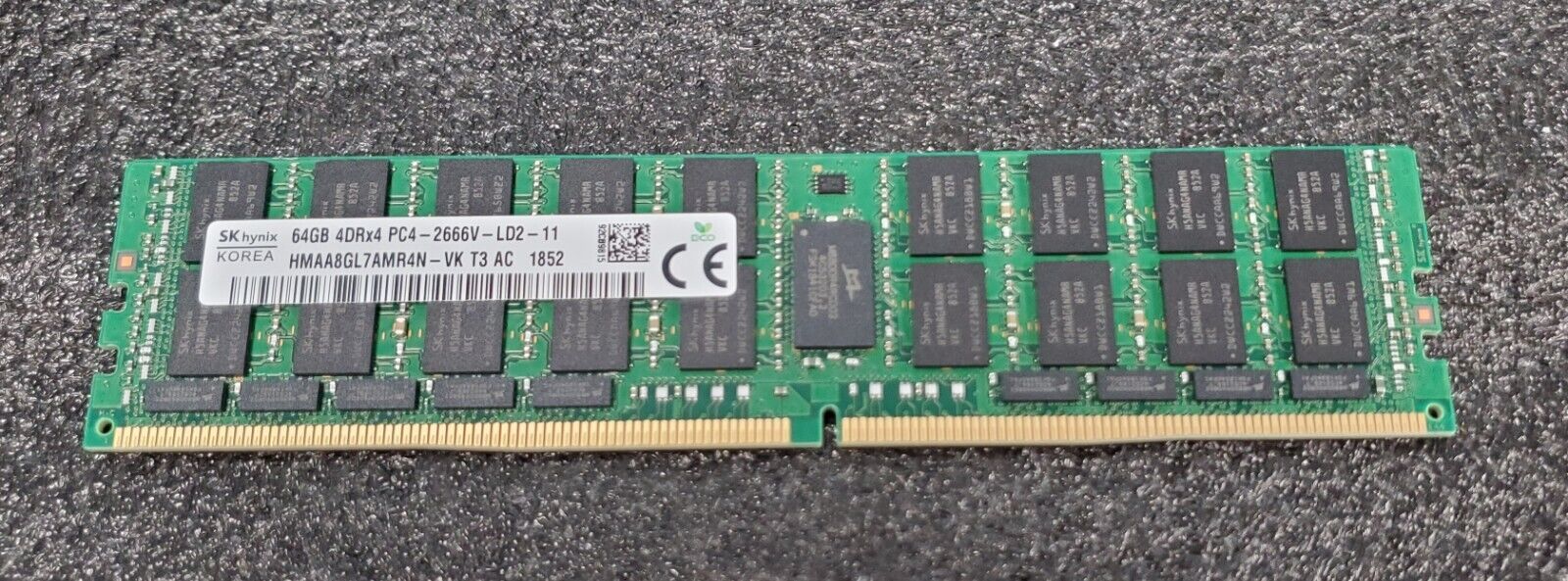 64GB SK hynix 4DRx4 PC4-2666V Registered ECC LRDIMM Server RAM HMAA8GL7AMR4N-VK