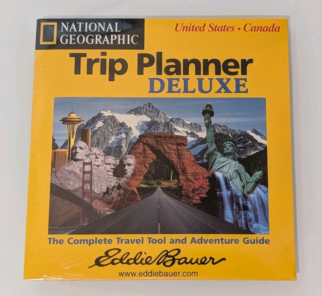 New Sealed National Geographic Trip Planner Deluxe, PC, CD-ROM Windows 95 / 98