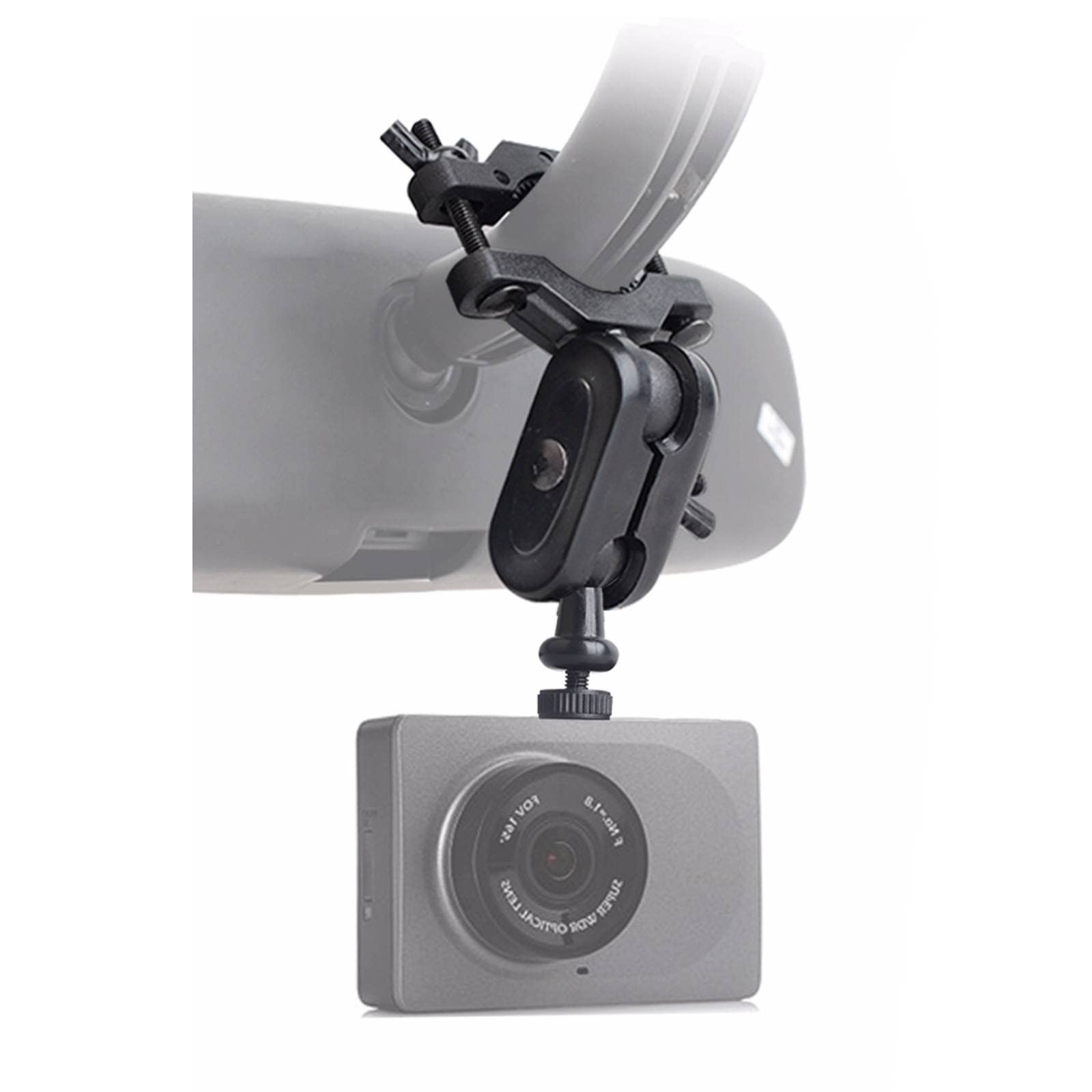 Universal Dash Cam Mount Rear View Mirror Holder with 16 Different Joints Compat