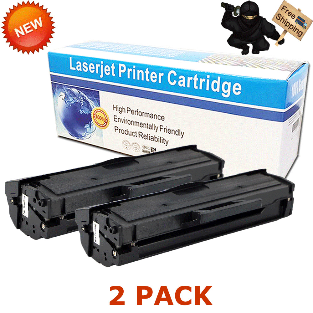 2PK MLT-D104S Toner For Samsung 104 ML1665 ML1666 ML1667 ML1675 ML1865W SCX-3200