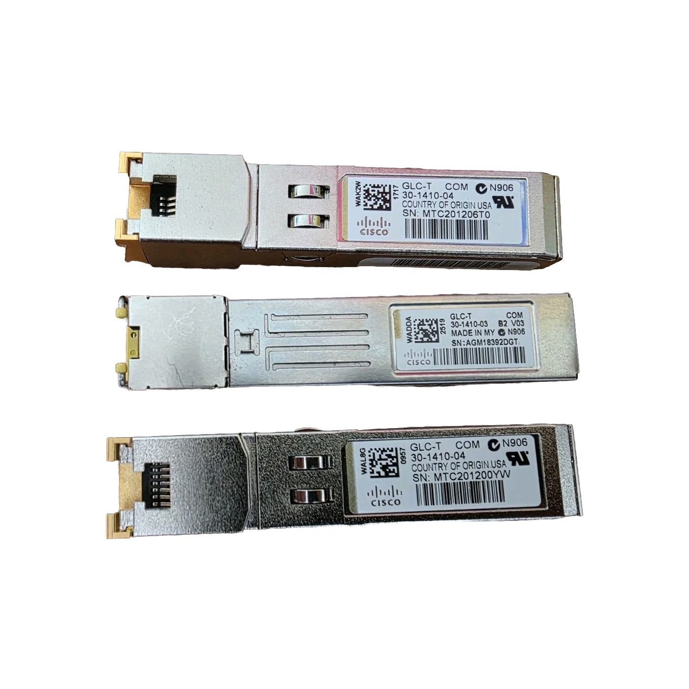 GLC-T Original Cisco 1000BASE-T RJ-45 SFP+ 30-1410-03 30-1410-04 (Made in USA)