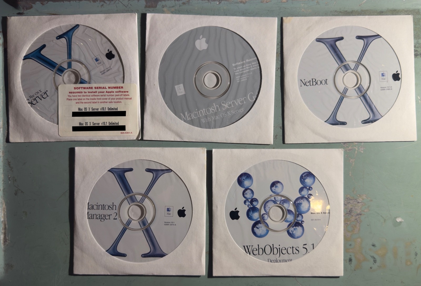 Apple Mac OS X Server 10.1 Unlimited for Macintosh Server G4 with WebObjects 5.1