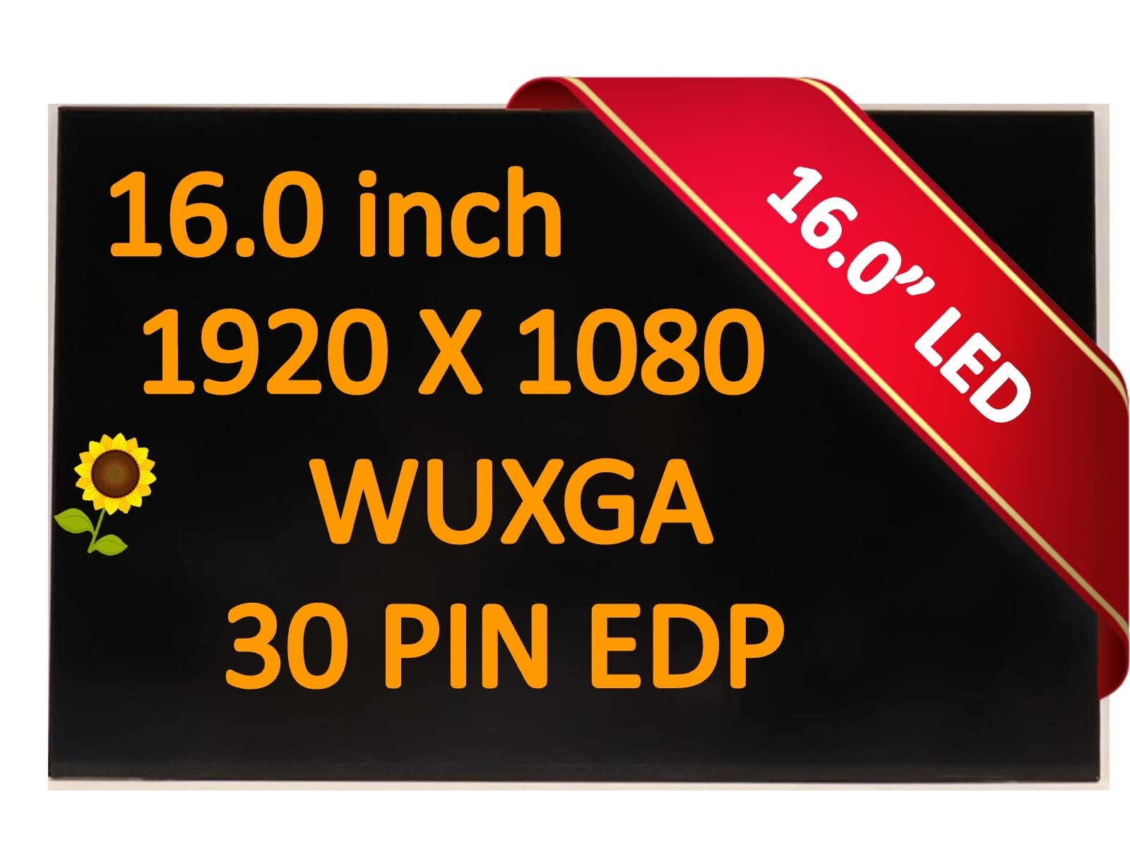HP p/n N14763-001 16" FHD+ WUXGA 30pin Laptop LED Display LCD Screen New