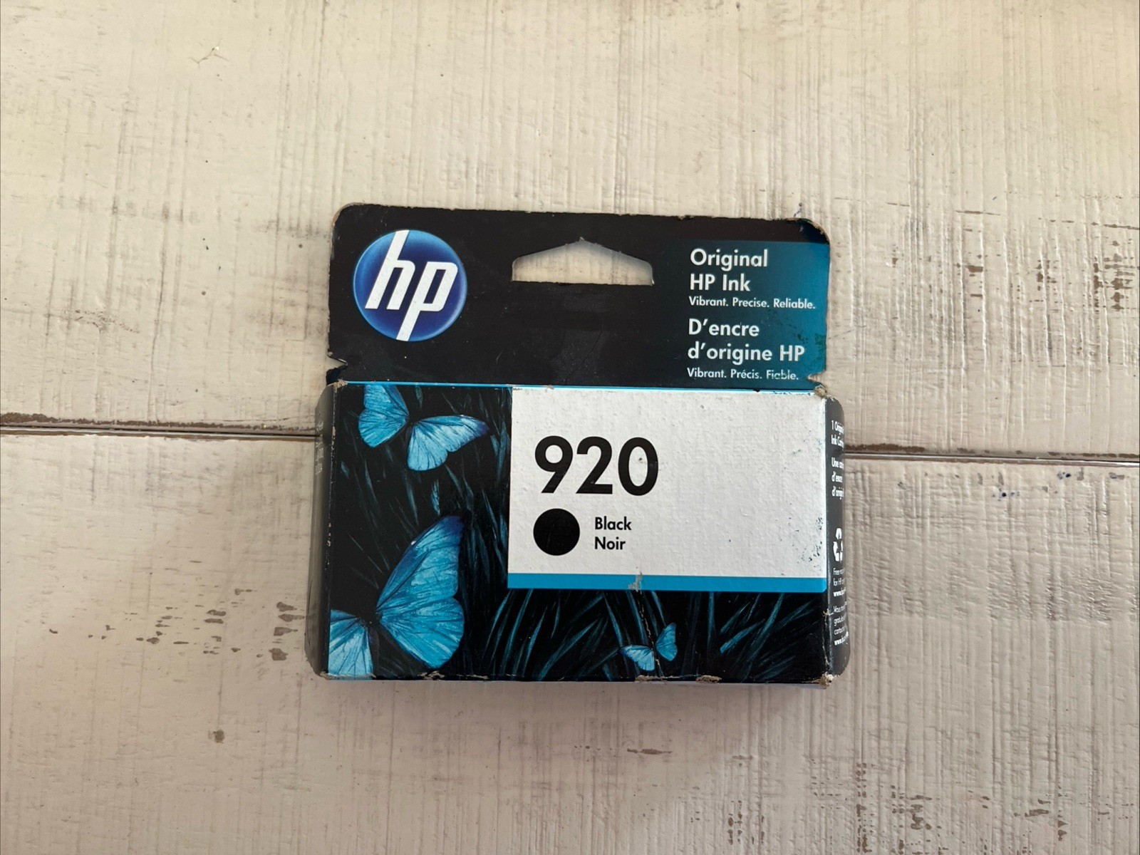 Genuine HP 920 Black Ink Cartridge Sept 2022