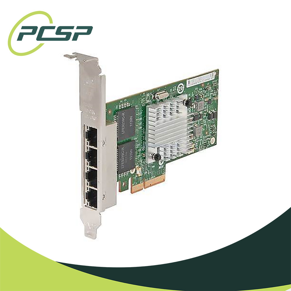 HP Quad Port GbE 1GB/s PCIe High Profile Network Adapter Card 593743-001 NC365T