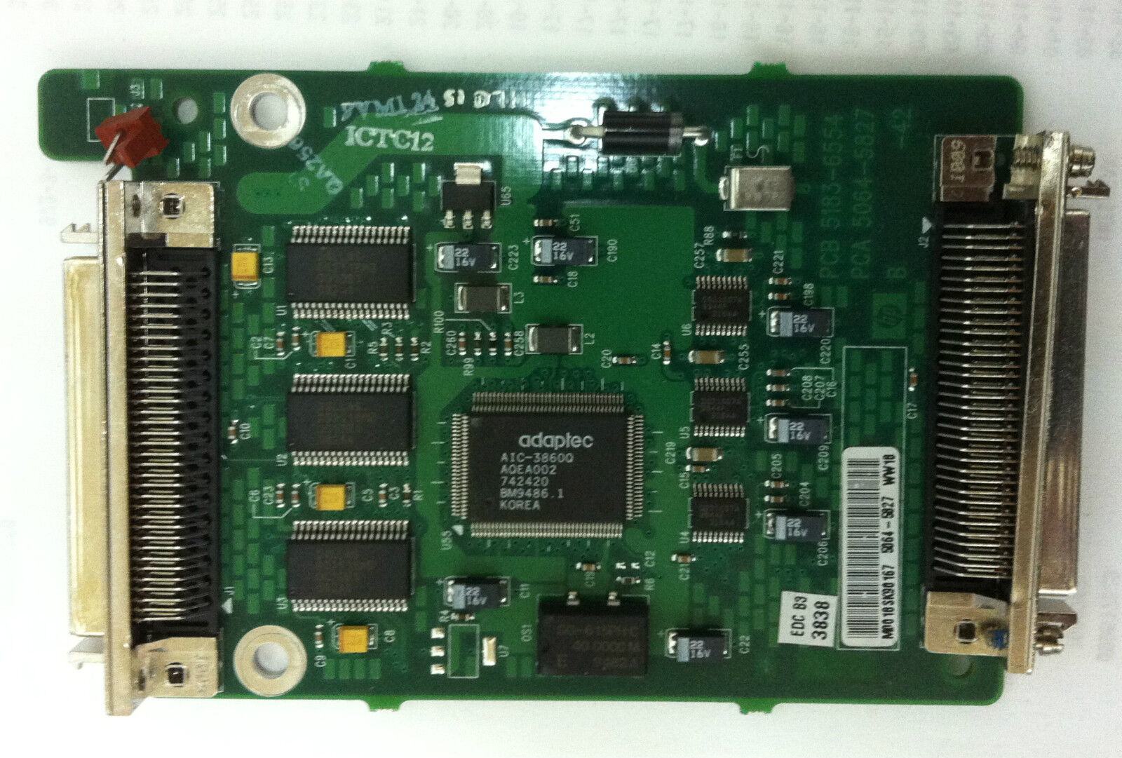 HP NetServer SCSI Terminator Board 5064-5827 - 
