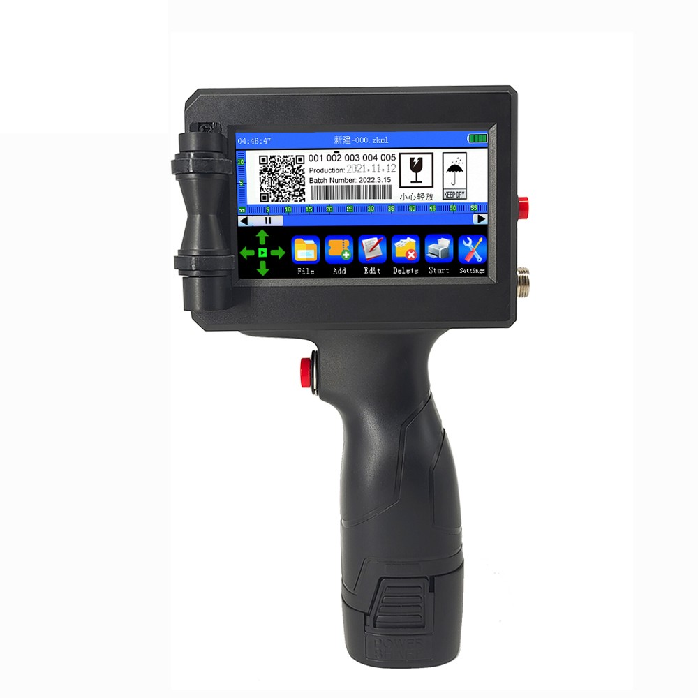 Rechargeable Handheld Inkjet Printer Portable Coding Machine