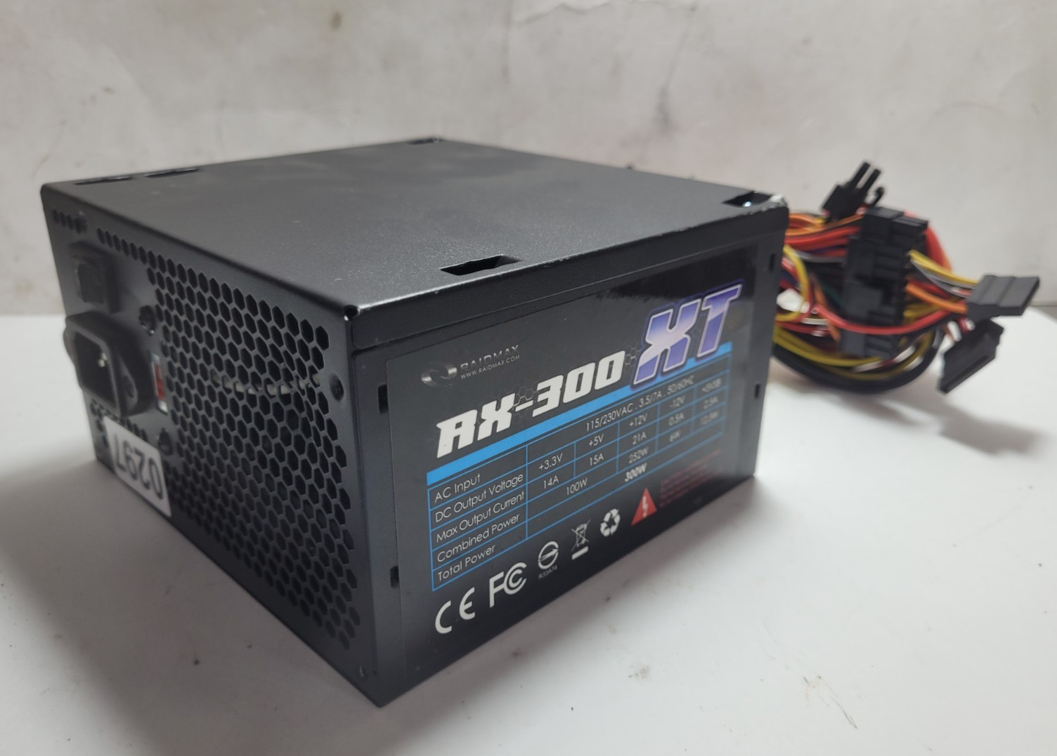 Raidmax RX-300 XT Series 300W Desktop Power Supply #0297