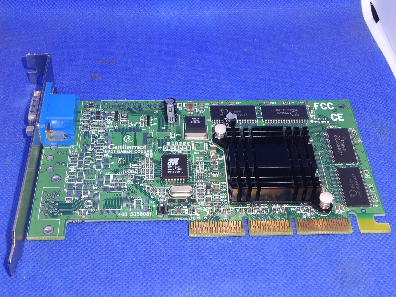 GUILLEMOT MAXI GAMER COUGER AGP NVIDIA RIVA TNT2 M64 32MB VGA #GK6517