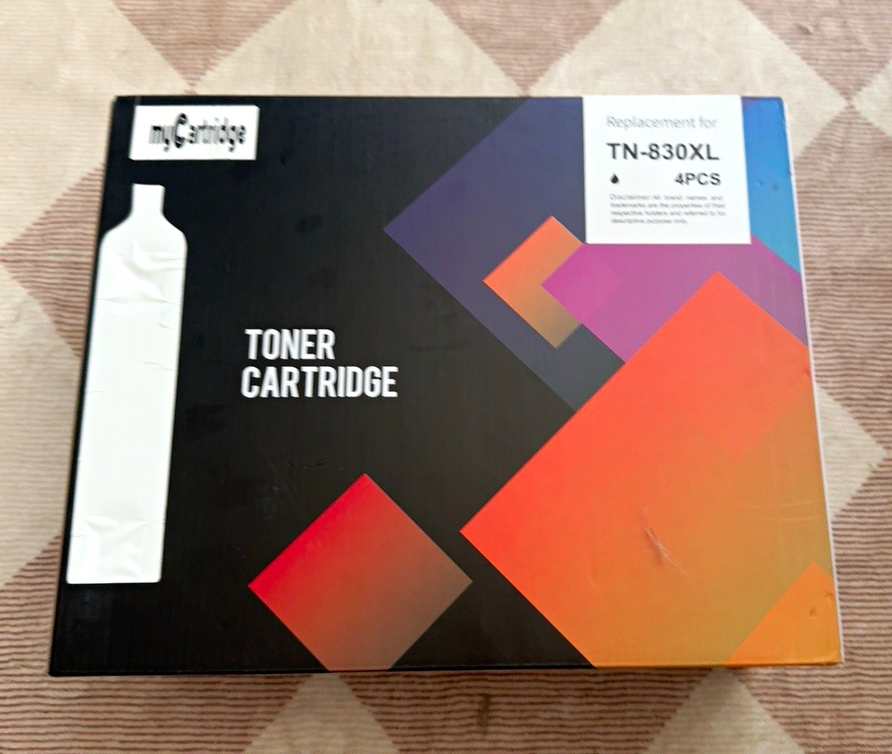 2 New TN-830XL Compatible Toner Cartridges – Brother Printer Replacement