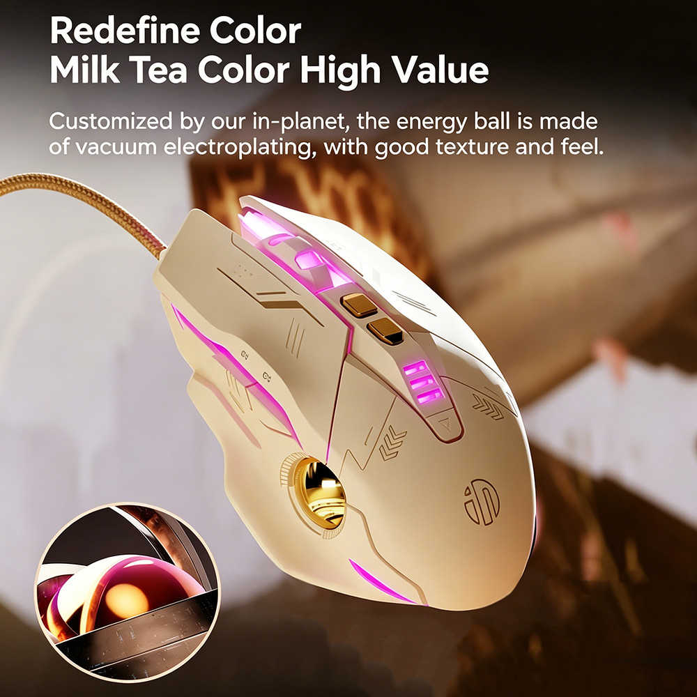 Versatile Flexible Economical Quick-Install 7 Keys Ergonomic Silent Office Mouse