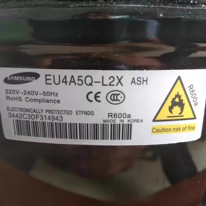 1PCS NEW EU4A5Q-L2X Samsung refrigerator compressor Shipping DHL or FedEX
