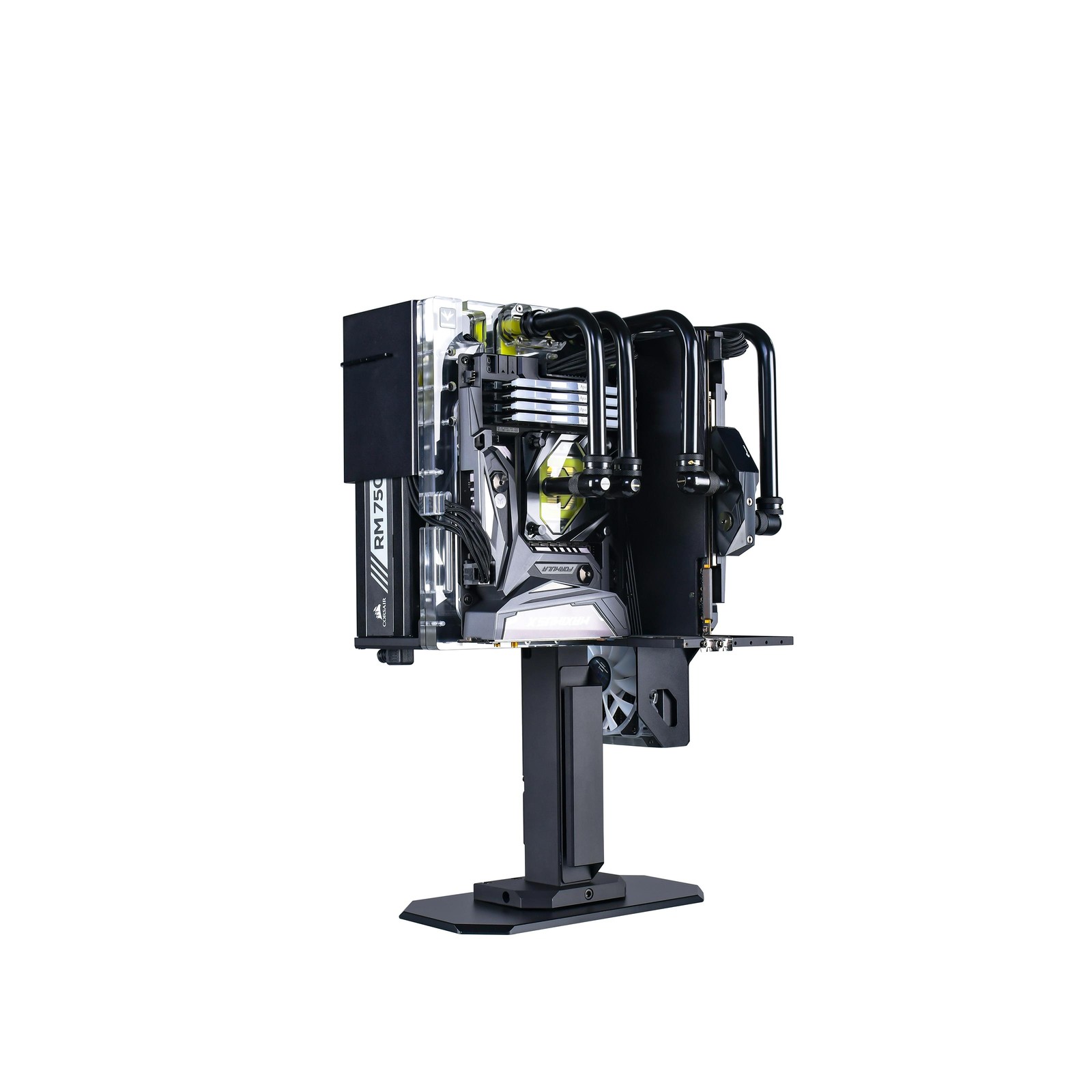 Granzon Open Frame Chassis Distro Plate Water Cooling Chassis G10 U.S Warehouse