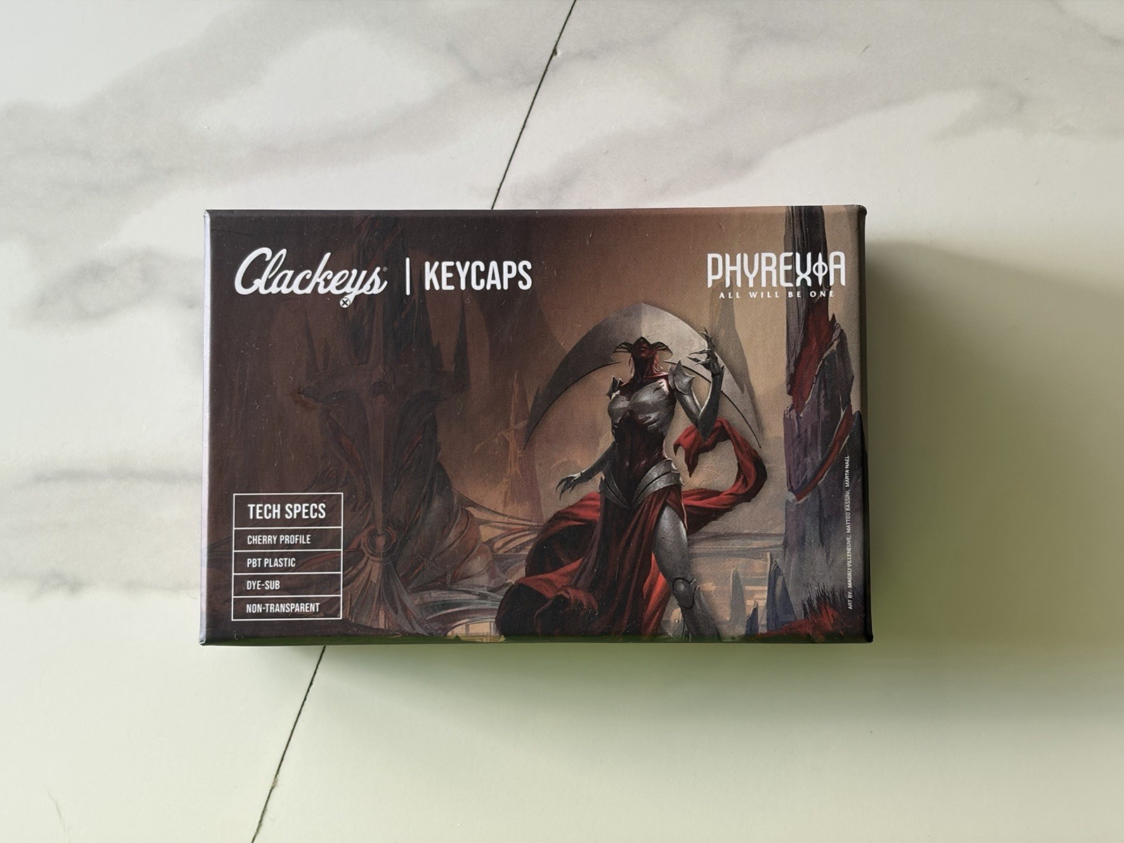 Clackeys Magic The Gathering Phyrexia All Will Be One: Mana Symbol Keycaps