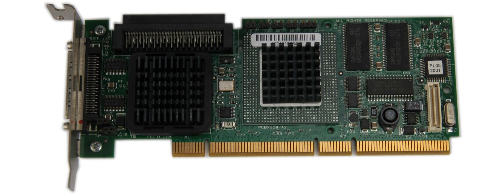 LSI Logic PCBX520-A2 LSI LOGIC 64MB PCI SCSI RAID CONTROLLER (Low Profile)
