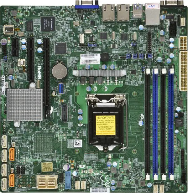 Supermicro X11SSL-NF Motherboard