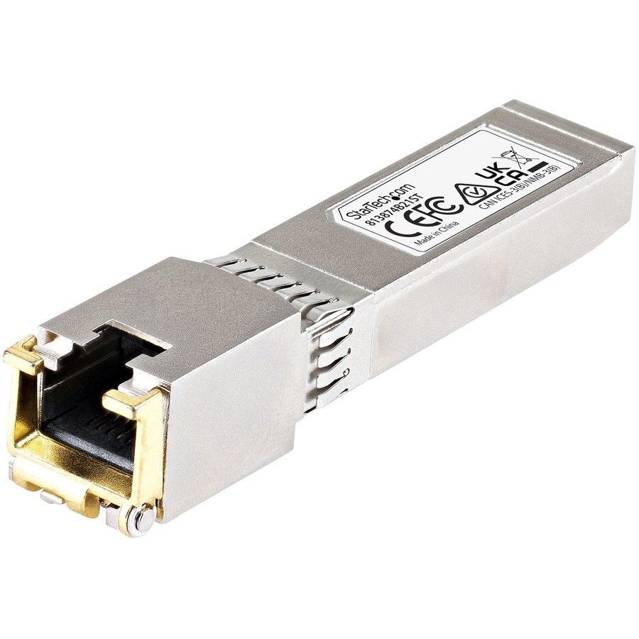 StarTech HPE 813874-B21 Compatible SFP+ Module - 10GBASE-T - 10GE Gigabit