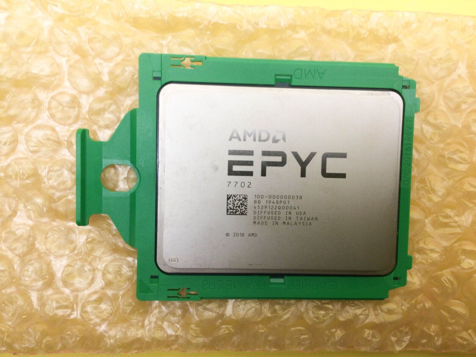 AMD EPYC Rome 7702 64 Core 2.00GHz SP3 200W Server Processor ***NO VENDOR LOCK