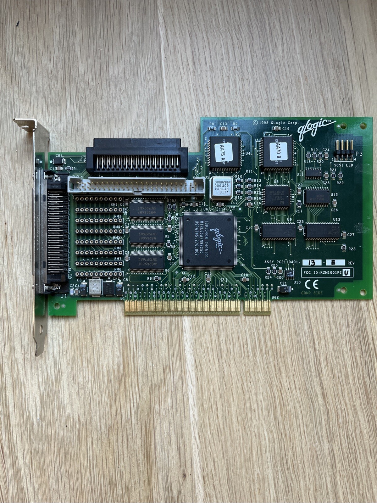 DEC Compaq QLogic KZPBA-CY PCI SCSI Controller Ultra Wide