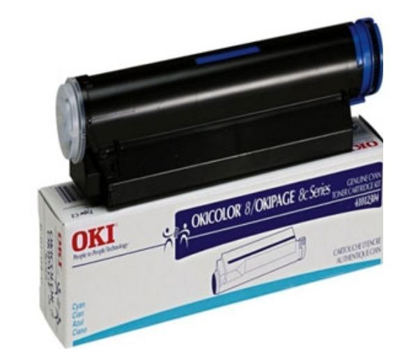 Okidata 41012304 Toner Cartridge Cyan Genuine OkiColor 8 8n 8c 8cPlus 8cn