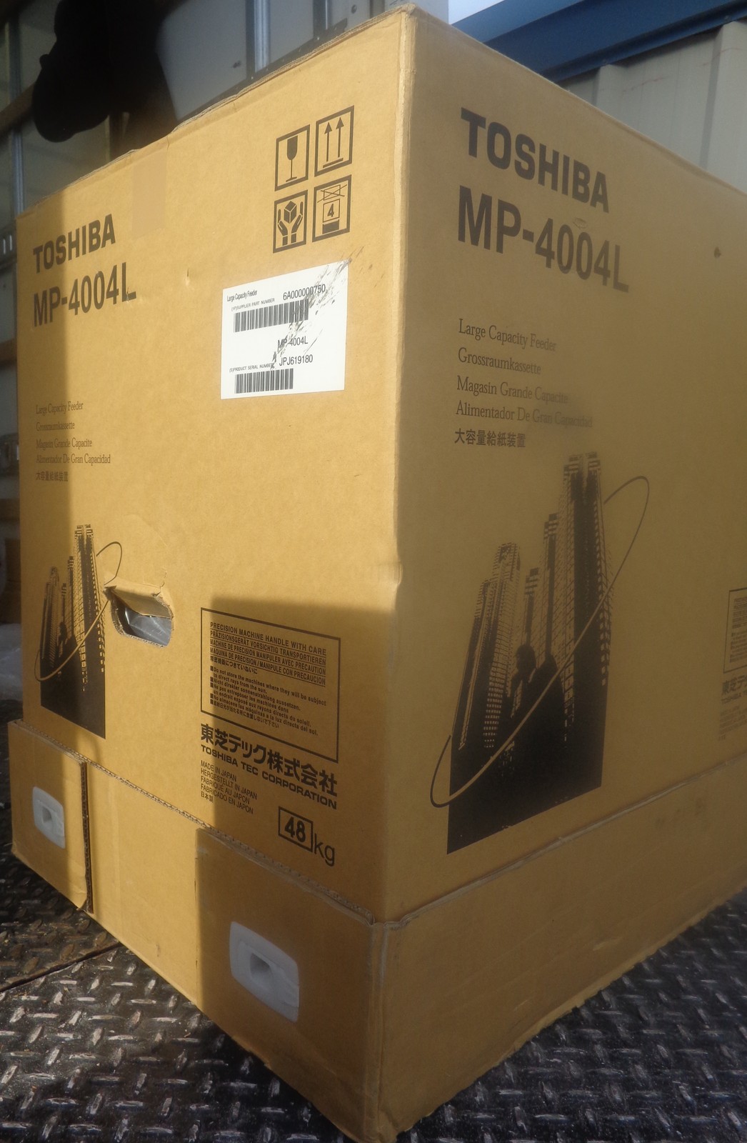 1 NEW IN BOX MP 4004L Toshiba Large Capacity Paper Feeder MP-4004L, 4,000-Sheet