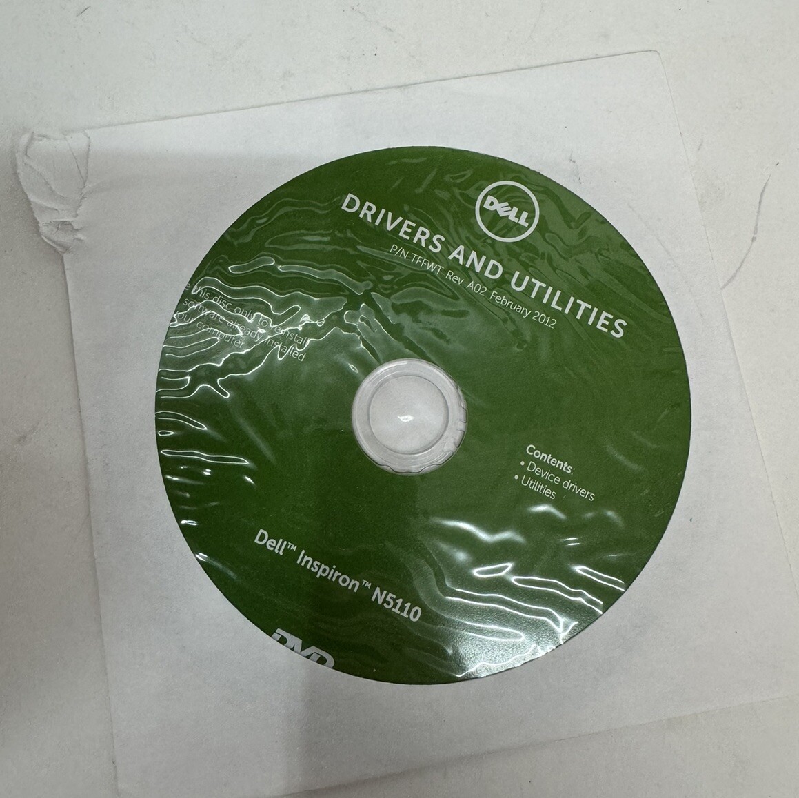 dell inspiron n5110 driver and utilities