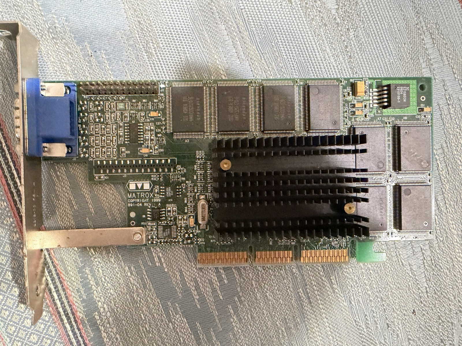 AGP card MGI Matrox 891-04 Rev A G4+MILA/16/CPQ 400273-002 VGA 