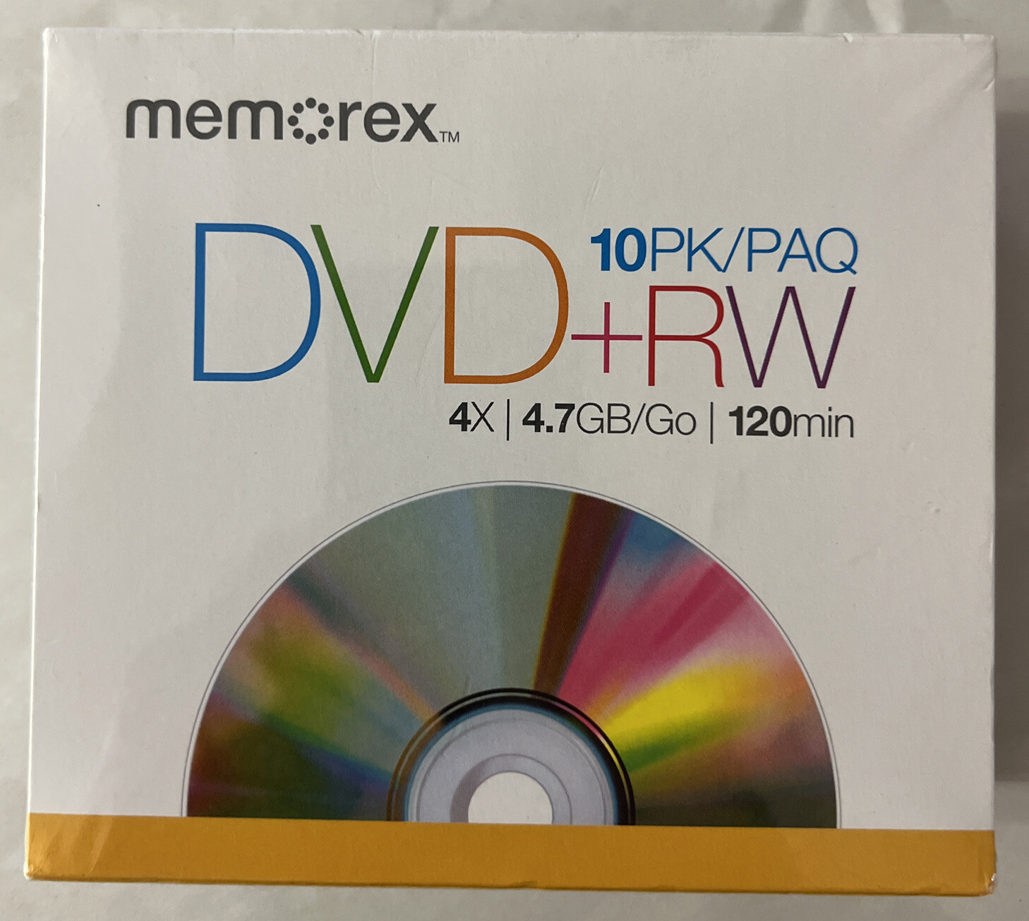 Memorex DVD+RW 10 Pack Brand New