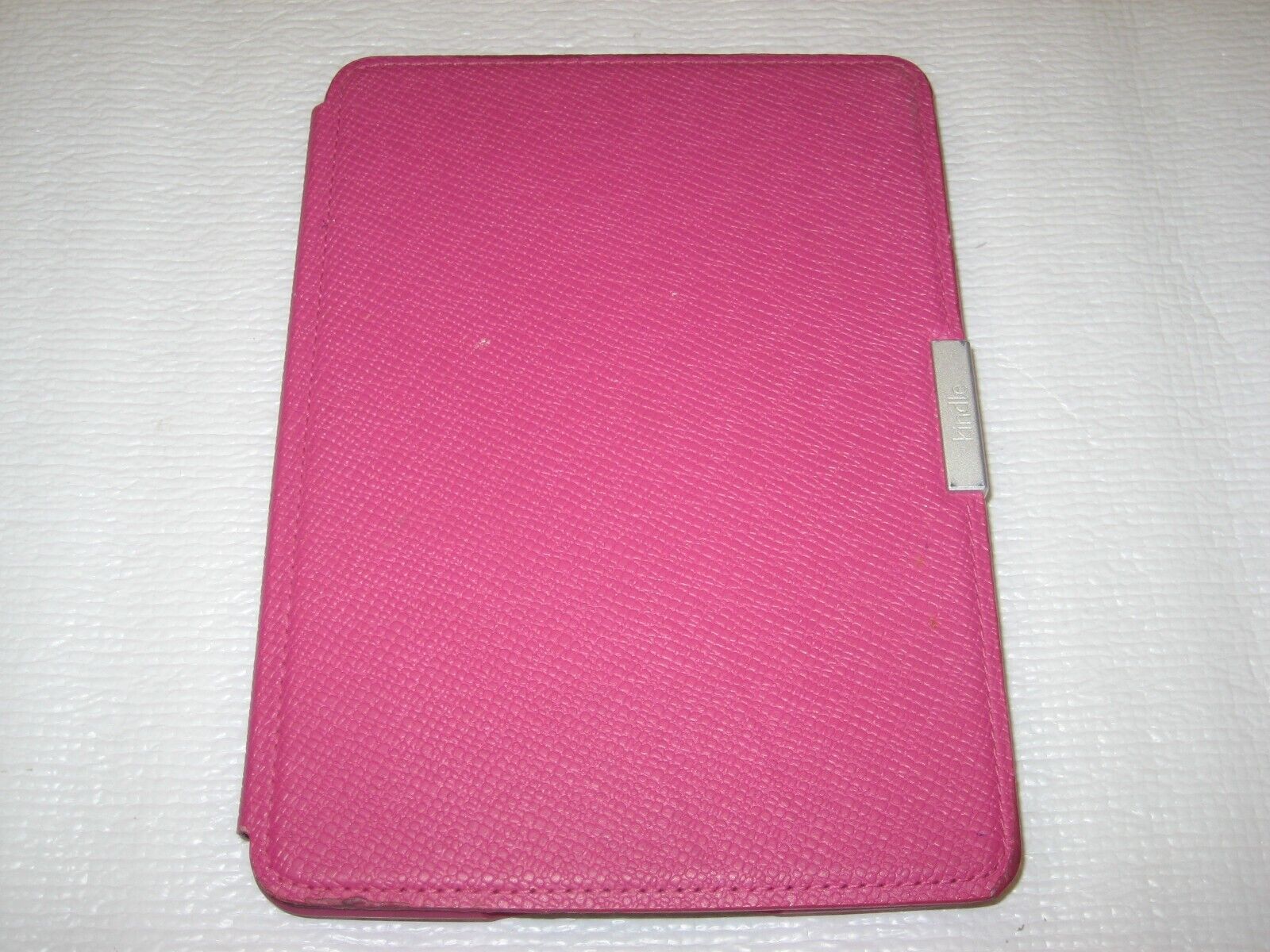 Original Amazon Pink Leather Cover Case for Kindle Paperwhite 5th, 6th, 7th Gen