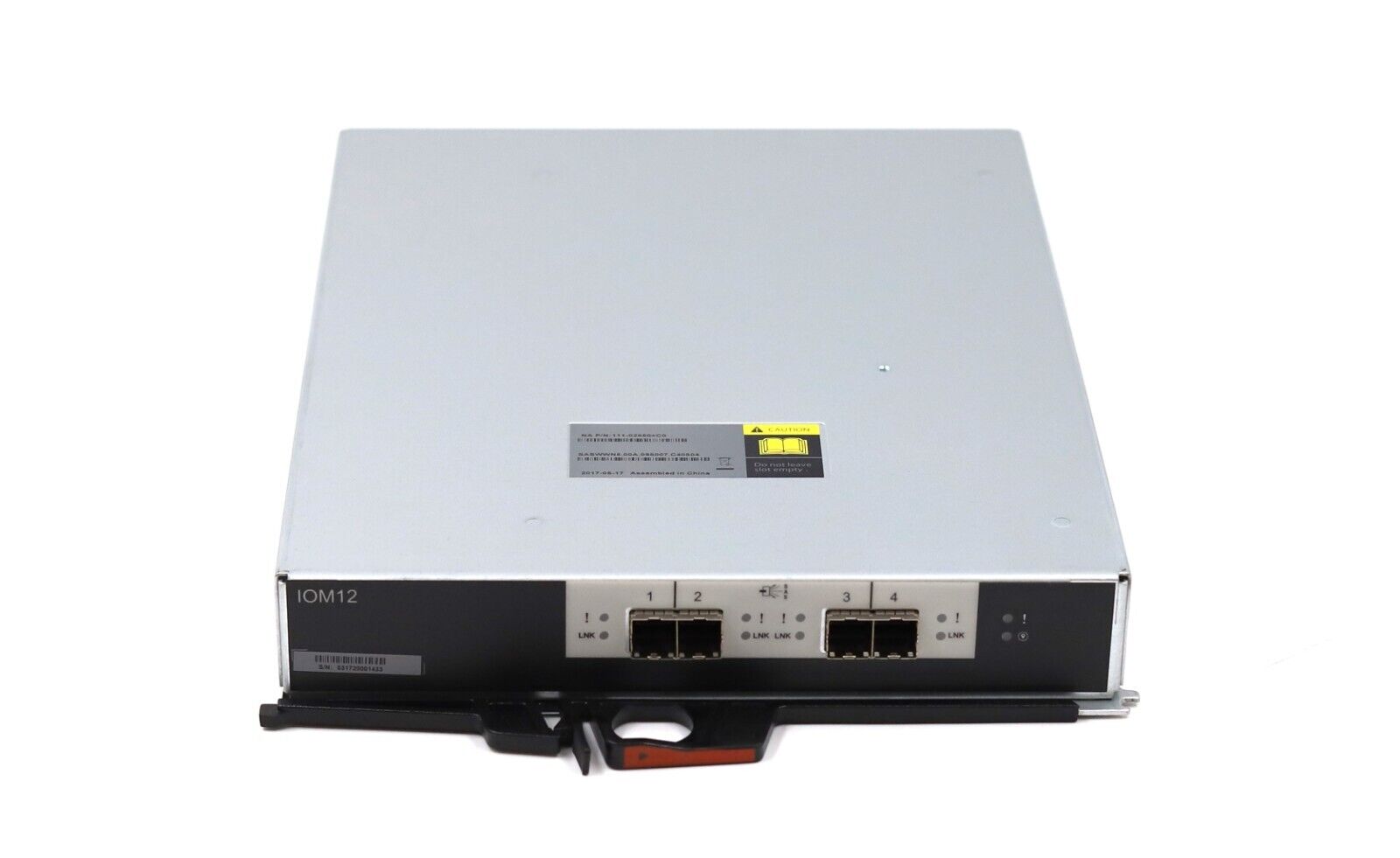 NetApp IOM12 12Gb/s SAS Controller Module For DS460C/DS224C P/N: 111-02850+C0